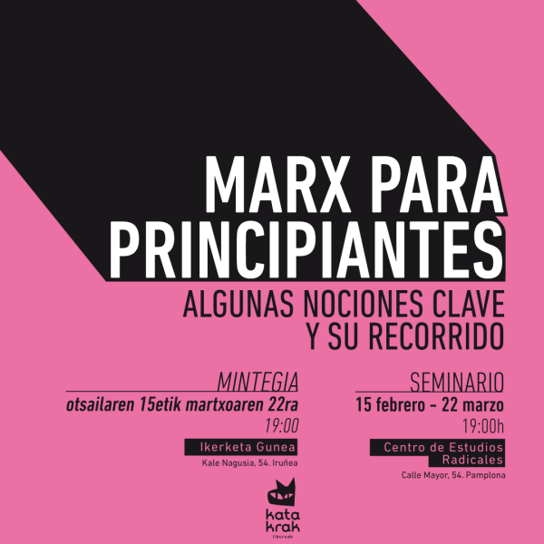 Banner del curso Marx para principiantes.